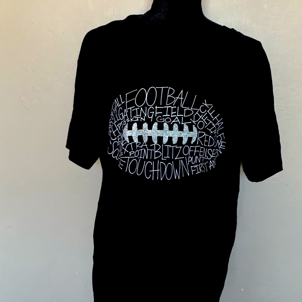 Graphic T-shirt Football design